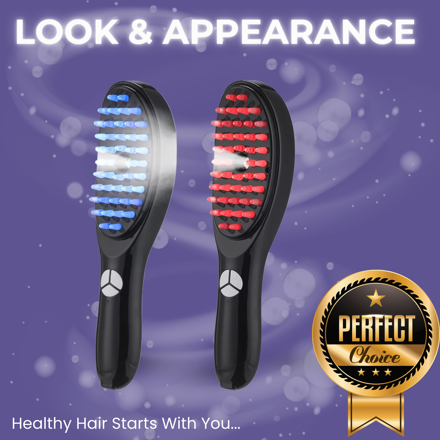 Look & Appearance™ 4in1 Scalp & Hair Growth Brush